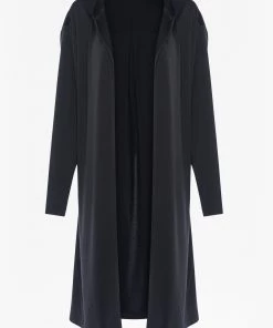 French Connection Renya Cupro Hooded Cardigan Sale