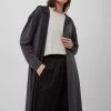 French Connection Renya Cupro Hooded Cardigan Sale