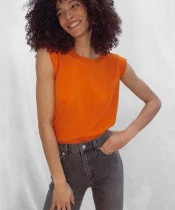 French Connection Crepe Light Sleeveless Top Sale