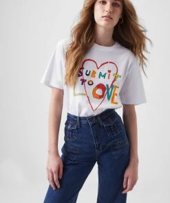 French Connection Sale Submit To Love Charity T-Shirt