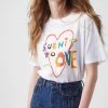 French Connection Sale Submit To Love Charity T-Shirt