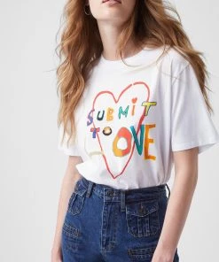 French Connection Sale Submit To Love Charity T-Shirt