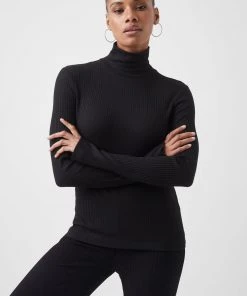 French Connection Sale Talie Modal Jersey High-Neck Top