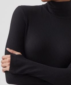 French Connection Sale Talie Modal Jersey High-Neck Top