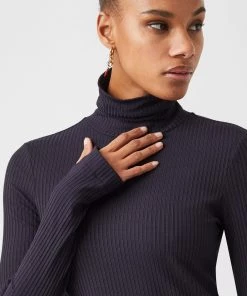 French Connection Sale Talie Modal Jersey High-Neck Top