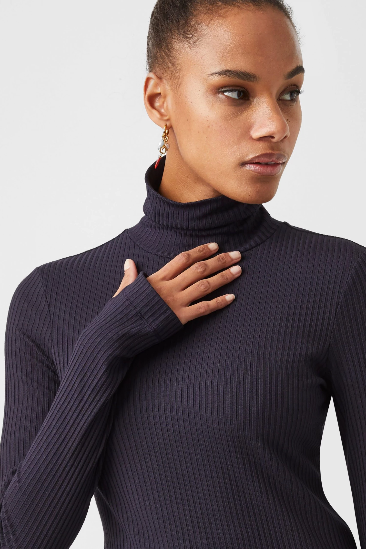 French Connection Sale Talie Modal Jersey High-Neck Top 4 French Connection Sale Talie Modal Jersey High-Neck Top