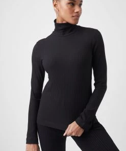 French Connection Sale Talie Modal Jersey High-Neck Top