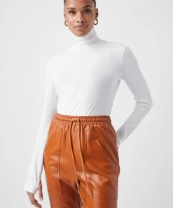 French Connection Talie Modal Jersey High-Neck Top Sale