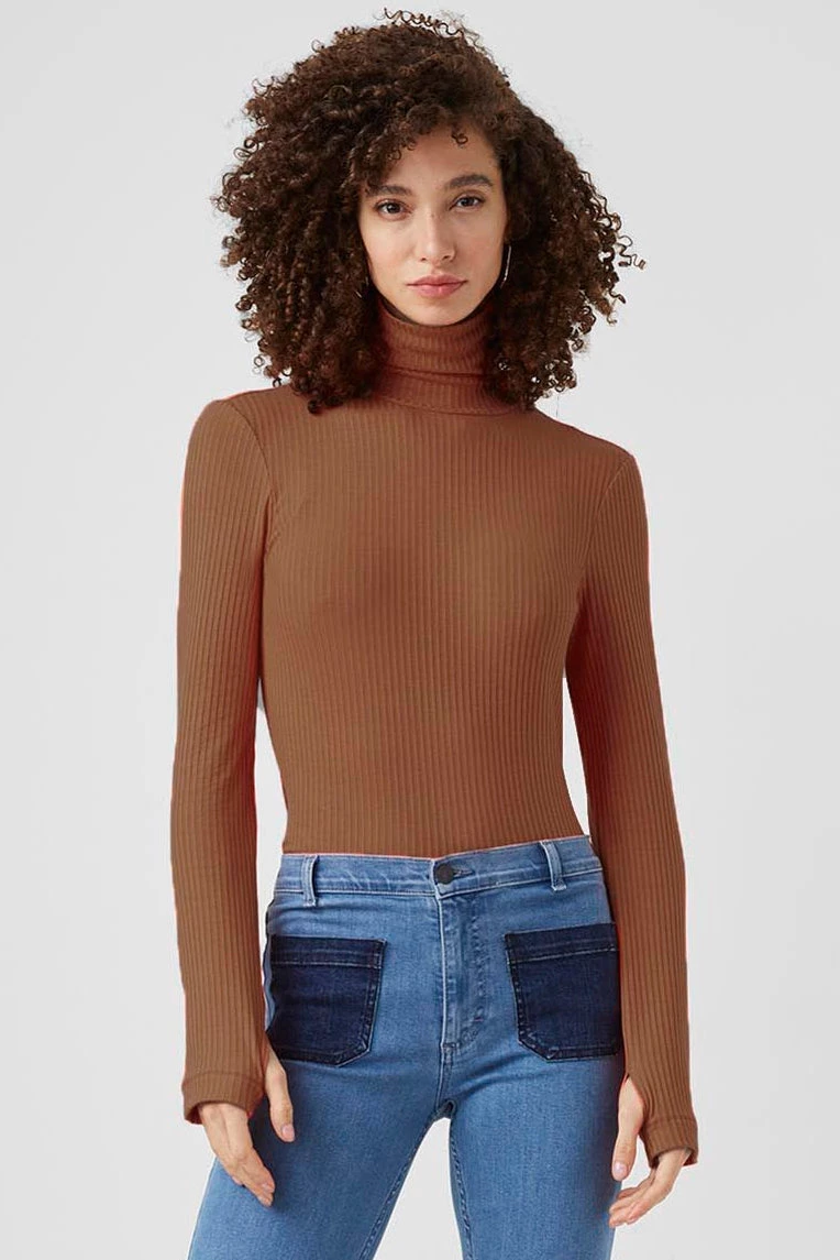 French Connection Sale Talie Modal Jersey High-Neck Top 3 French Connection Sale Talie Modal Jersey High-Neck Top