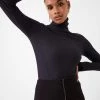 French Connection Sale Talie Modal Jersey High-Neck Top