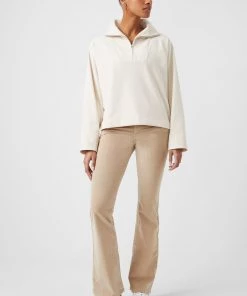 French Connection Sale Vilma Jersey Half-Zip Raglan Top 8 French Connection Sale Vilma Jersey Half-Zip Raglan Top