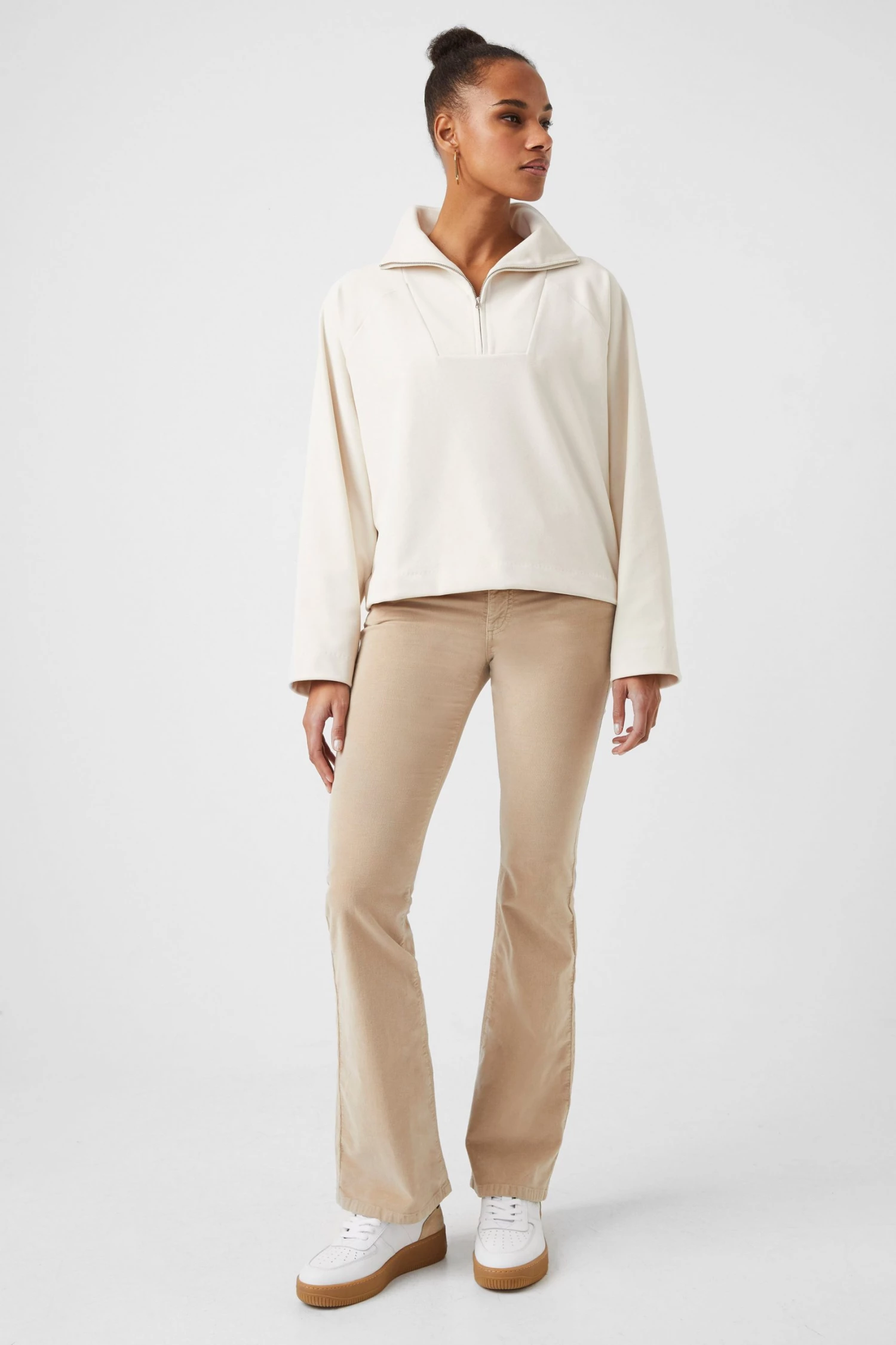 French Connection Sale Vilma Jersey Half-Zip Raglan Top 5 French Connection Sale Vilma Jersey Half-Zip Raglan Top