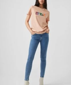 French Connection Humain Organic Boyfit T-Shirt Sale
