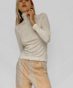 French Connection Sales 2022 41 French Connection Tassa Linen Jersey High-Neck Top