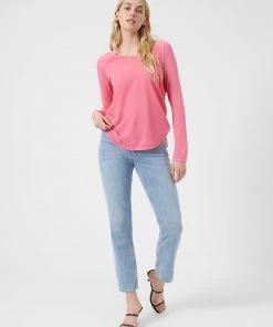 French Connection Polly Plains Ls Top Tops