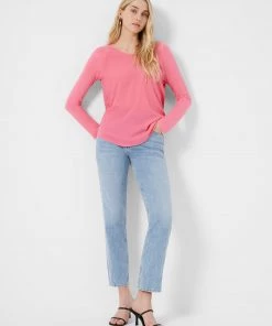 French Connection Polly Plains Ls Top Tops