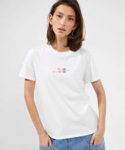 French Connection Be Kind Organic Graphic Boyfit T-Shirt