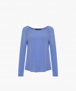 French Connection Sale Polly Plains Long-Sleeved Top