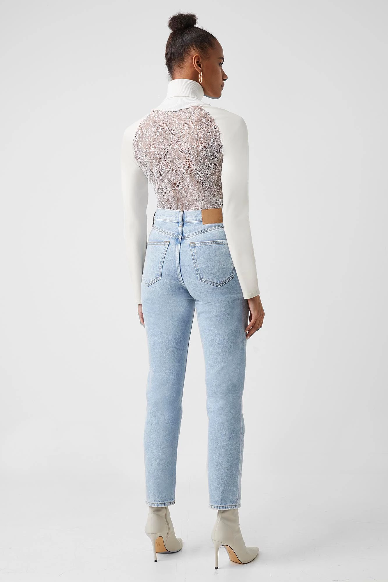 French Connection Sale Sonita Lace Jersey Sweatshirt 5 French Connection Sale Sonita Lace Jersey Sweatshirt