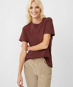 French Connection Boyfit Organic Cotton T-Shirt Sale
