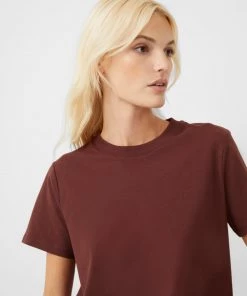 French Connection Boyfit Organic Cotton T-Shirt Sale