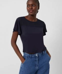 French Connection Rezi Jersey Top Tops