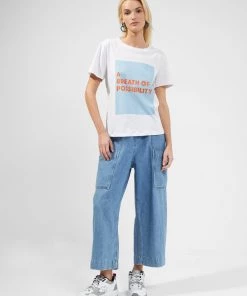 French Connection Breath Of Possibility Organic Charity T-Shirt