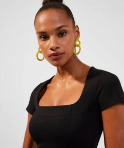 French Connection Beaded Hoop Earrings View All