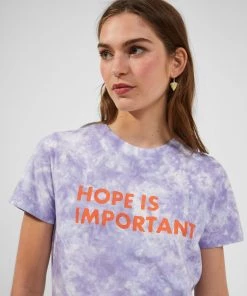 French Connection Hope Is Important Organic Charity T-Shirt Tops