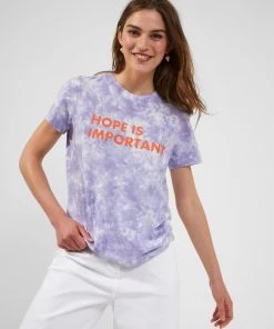 French Connection Hope Is Important Organic Charity T-Shirt Tops