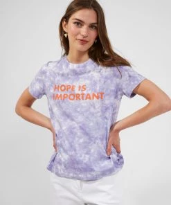 French Connection Hope Is Important Organic Charity T-Shirt Tops