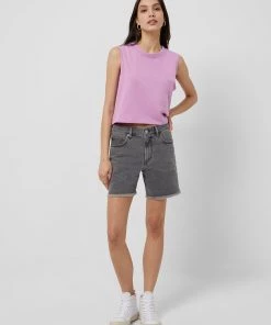 French Connection Organic Peached Cotton T-Shirt