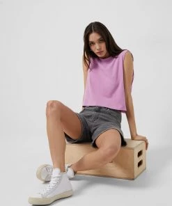 French Connection Organic Peached Cotton T-Shirt