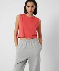 French Connection Organic Peached Cotton T-Shirt