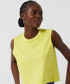 French Connection Tops Organic Peached Cotton T-Shirt