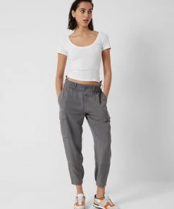 French Connection Tommy Rib Solid Top Tops
