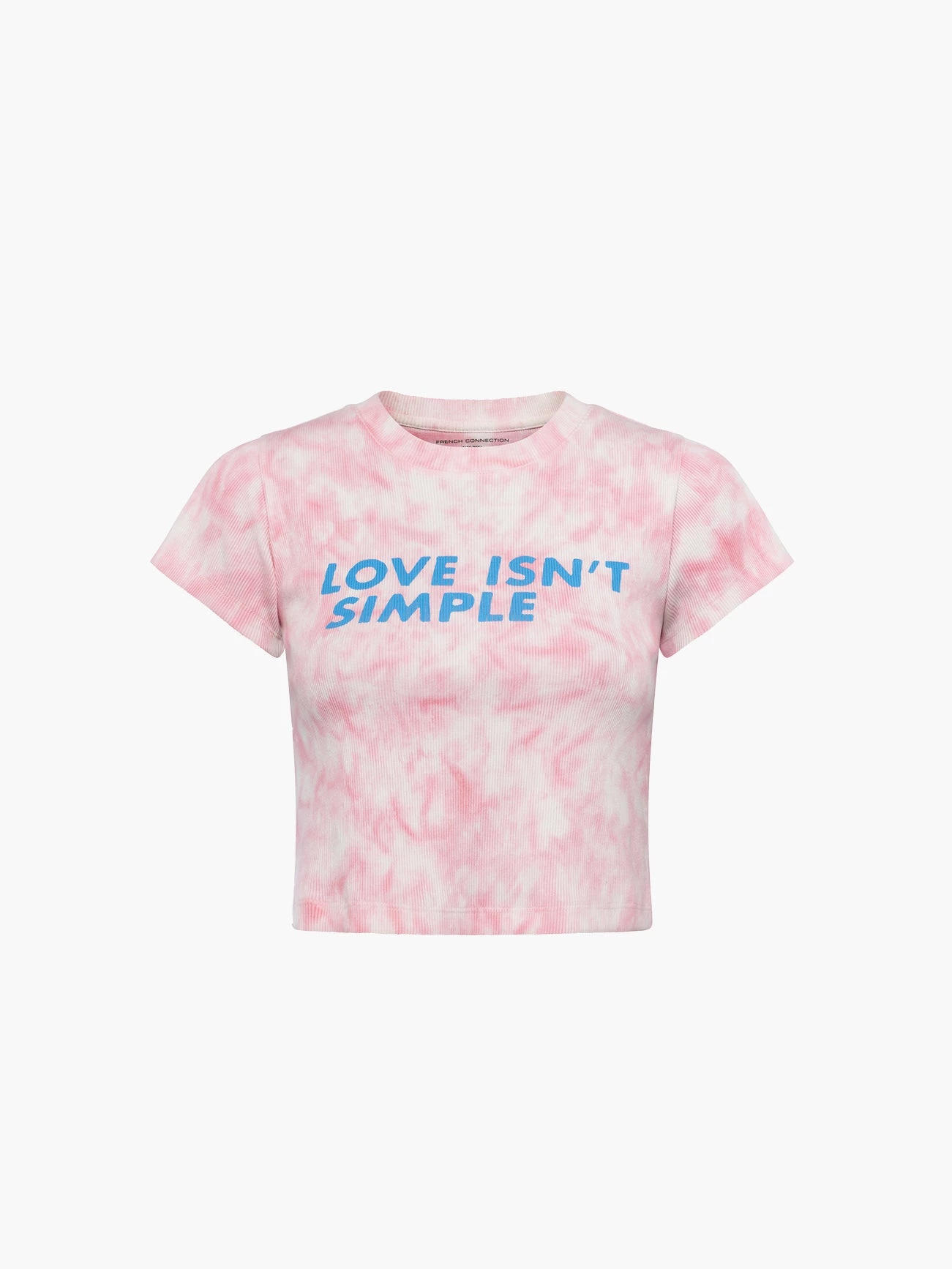 French Connection Shop Sustainable Love Isn't Simple Organic Babyfit T-Shirt 8 French Connection Shop Sustainable Love Isn't Simple Organic Babyfit T-Shirt