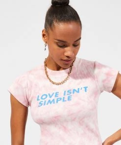 French Connection Shop Sustainable Love Isn't Simple Organic Babyfit T-Shirt 9 French Connection Shop Sustainable Love Isn't Simple Organic Babyfit T-Shirt