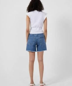 French Connection Perinne Organic Jersey Smock Top
