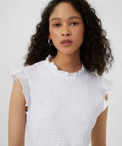 French Connection Perinne Organic Jersey Smock Top