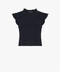 French Connection Perinne Organic Jersey Smock Top Tops 11 French Connection Perinne Organic Jersey Smock Top Tops