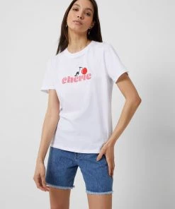 French Connection Sale Cherie Graphic Boyfit T-Shirt