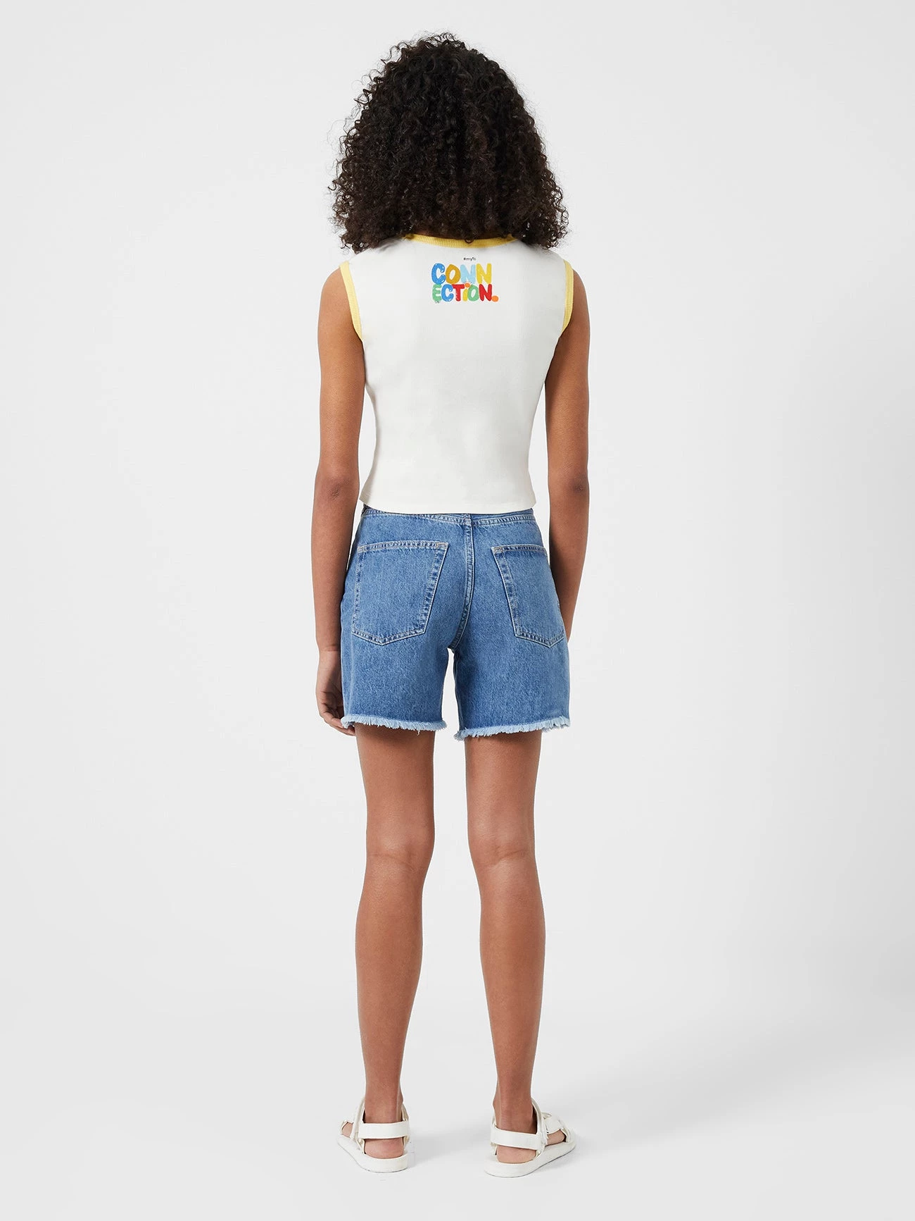 French Connection 100% FC Organic Jersey Unisex Tank Top 6 French Connection 100% FC Organic Jersey Unisex Tank Top