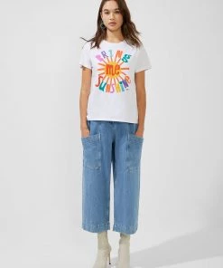 French Connection Bring Me Sunshine Organic Boyfit T-Shirt 10 French Connection Bring Me Sunshine Organic Boyfit T-Shirt