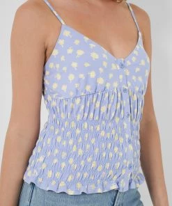 French Connection Peony-Doria Eco Strappy Top New In