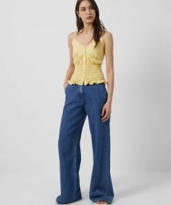 French Connection New In Peony-Doria Eco Strappy Top