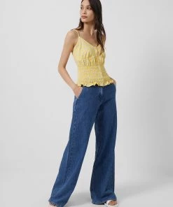 French Connection New In Peony-Doria Eco Strappy Top