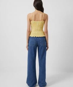 French Connection New In Peony-Doria Eco Strappy Top