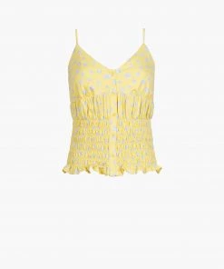 French Connection New In Peony-Doria Eco Strappy Top