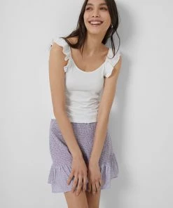 French Connection New In Tulip Eco Jersey Strappy Top